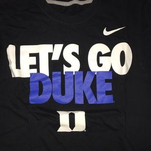 Nike Tee Shirt “Lets Go Duke”